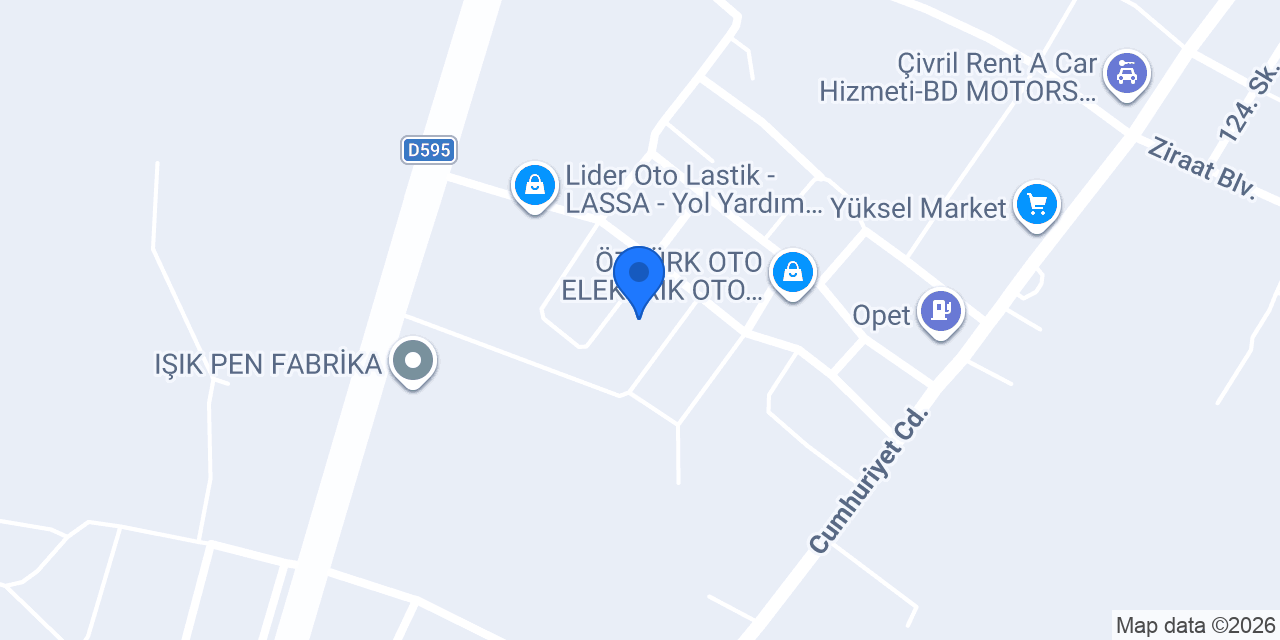 Doğan Otogaz Çivril konumu