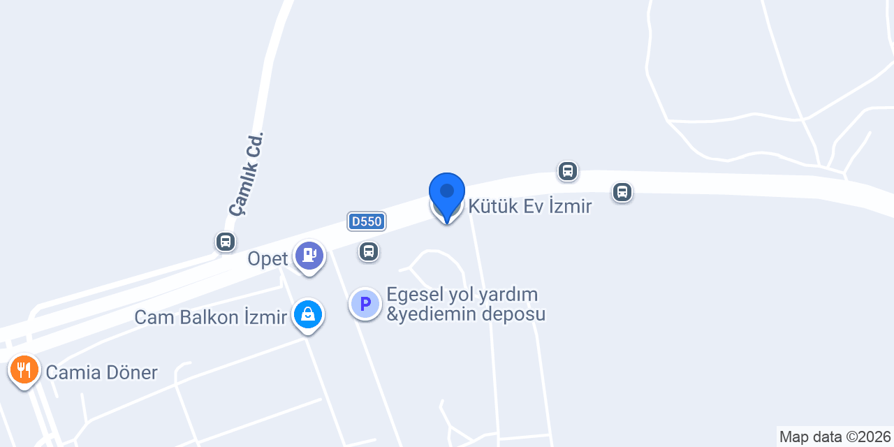 Kütük Ev İzmir konumu