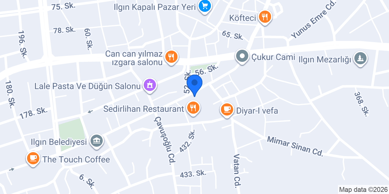 YSN BUTİK konumu