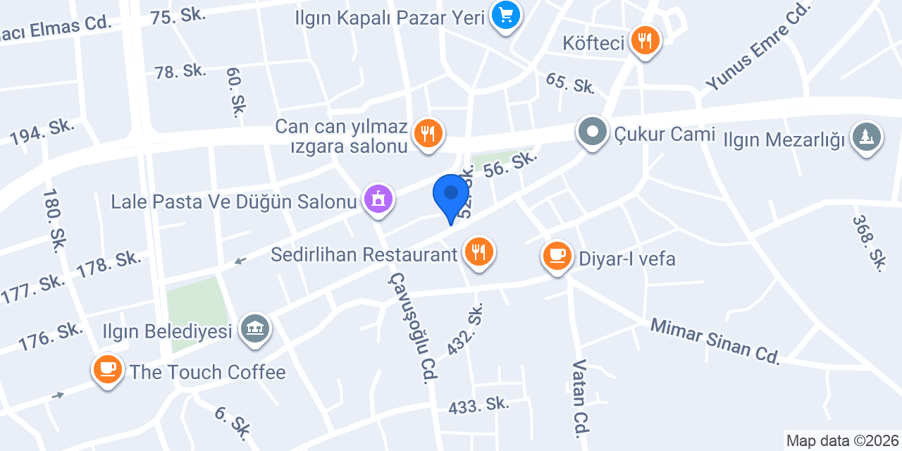Köfteci Orhan konumu