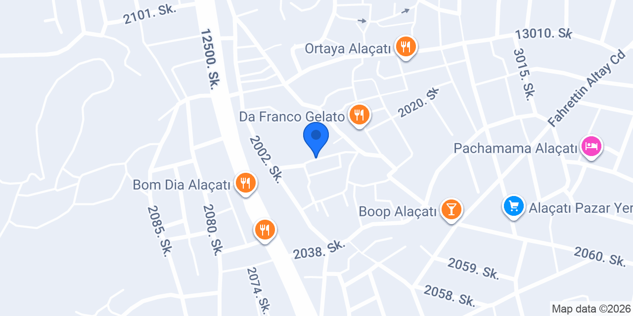 Roka Bahçe konumu