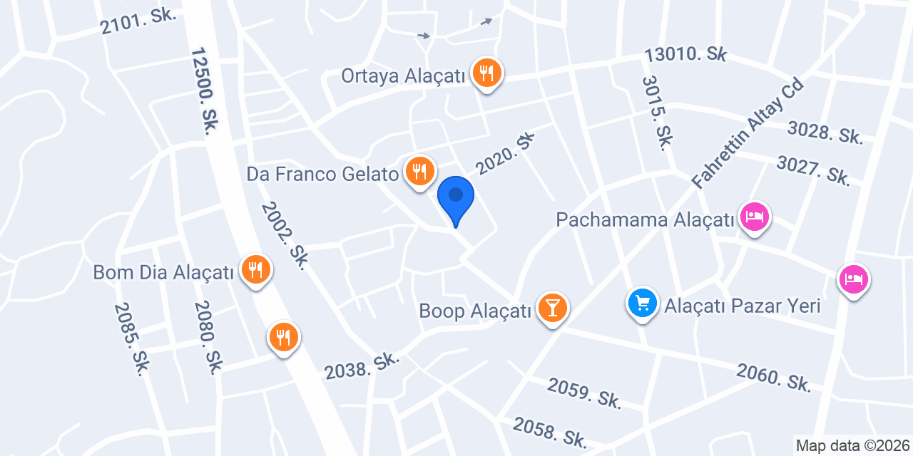 OAKBERRY Alaçatı Hacımemiş konumu