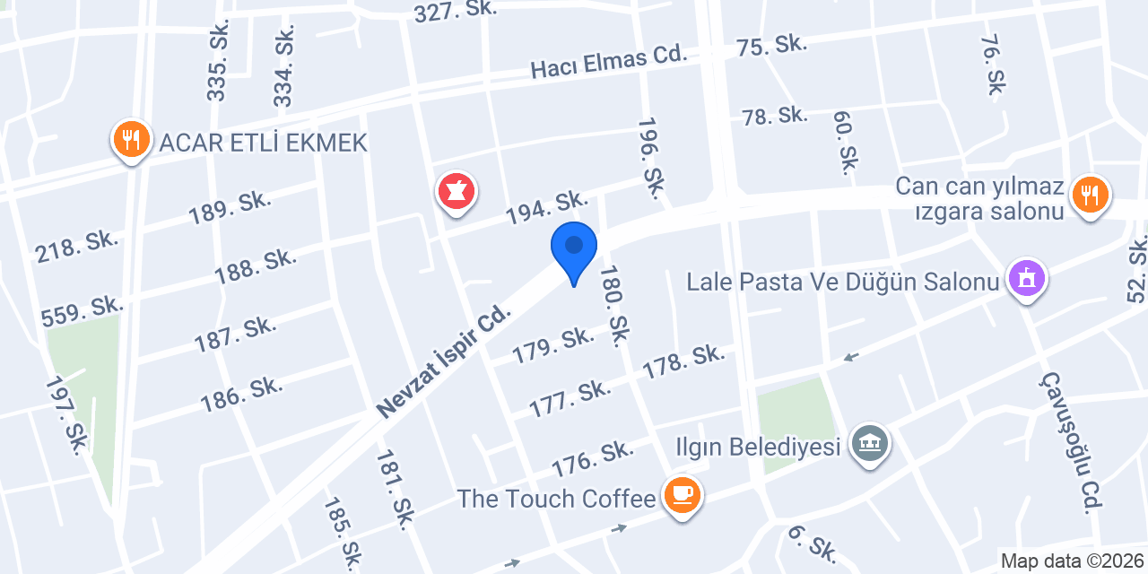 Ulusal yapı market Hırdavat konumu