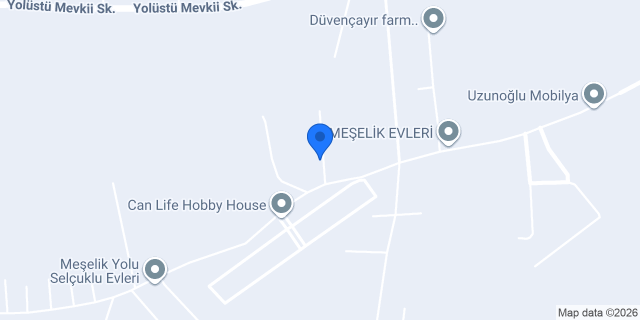 Karacaağaç süit evleri konumu
