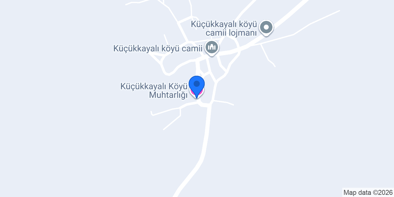Küçükkayalı Köyü Muhtarlığı konumu
