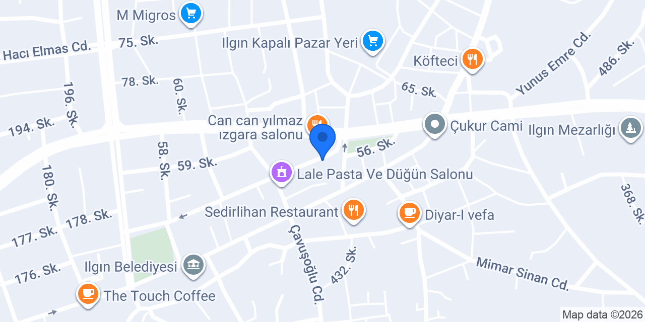 ALMERA ÇİÇEK VE ORGANİZASYON konumu