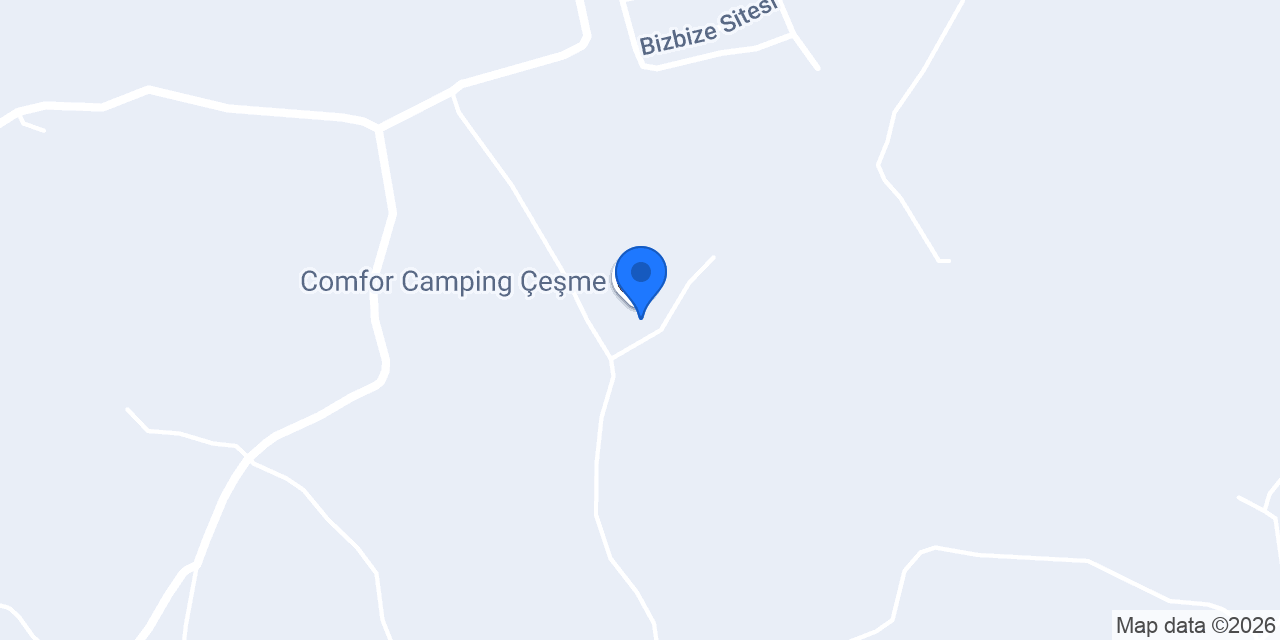 COMFOR GLAMPİNG ÇEŞME konumu