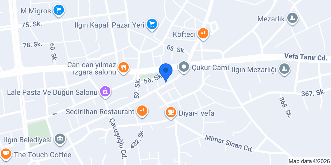 ŞENYÜZ ET MURAT USTA LOKANTASI konumu
