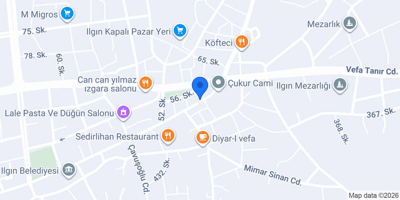 Komagene Etsiz Çiğ Köfte konumu