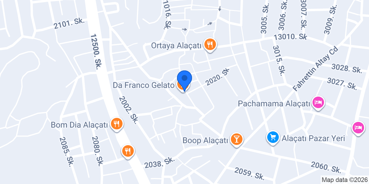 Da Franco Gelato konumu