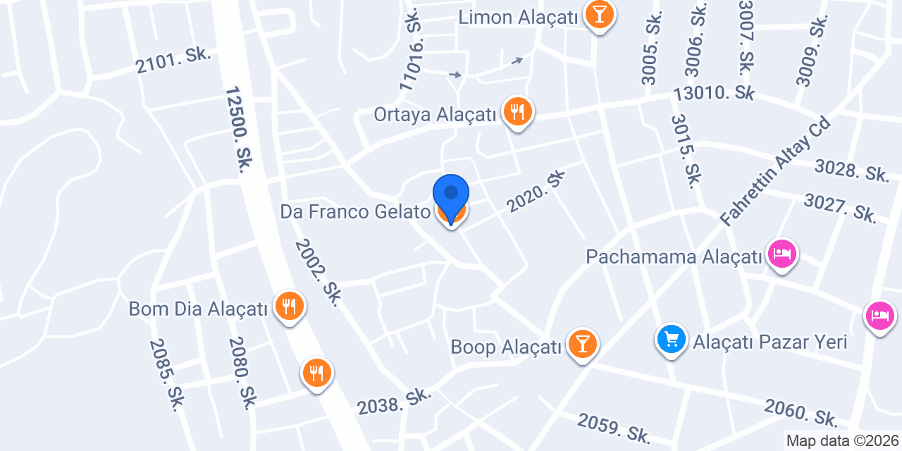 L'Amour Alaçatı konumu