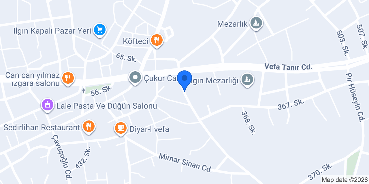 Veteriner Hekim Mücahit Mangır konumu