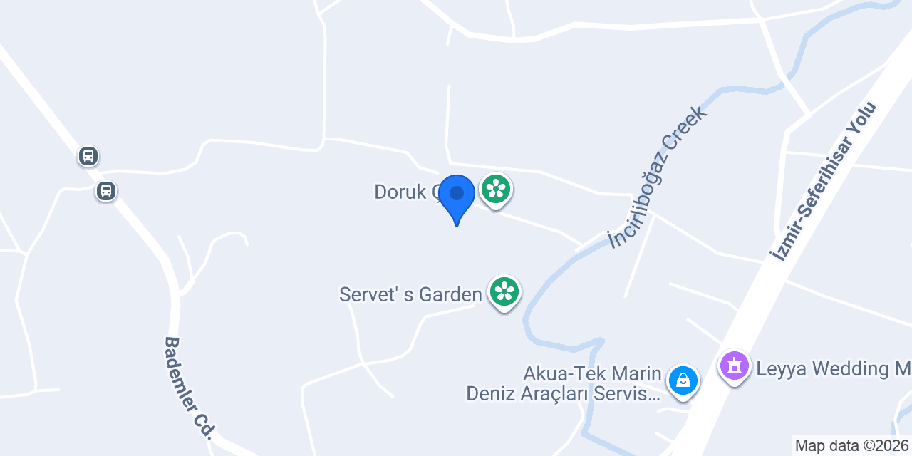 Dinç Süt Çiftliği konumu