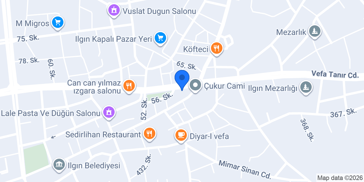 Konya Sofrası konumu