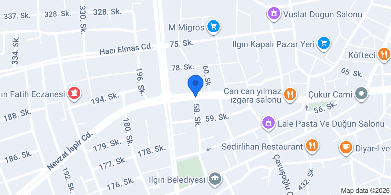Birtek Teknik Yetkili Servis konumu