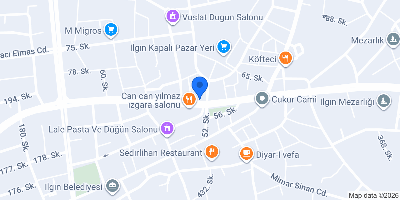 ÜÇ KARDEŞLER ETLİEKMEK konumu