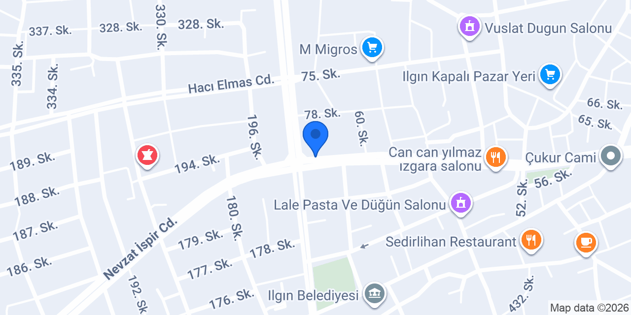 SİM MARKET konumu