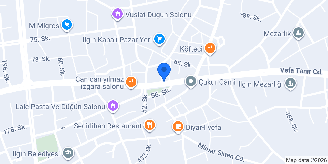 Saydam Lokantası konumu