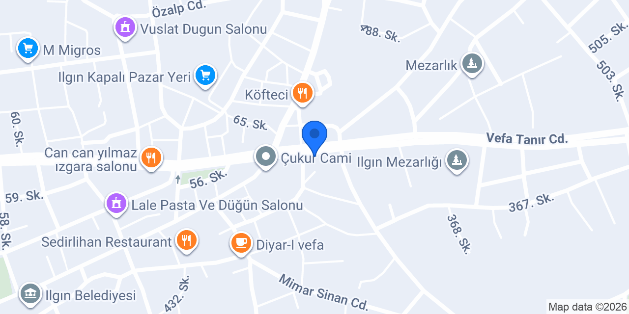 Dakik Saat Optik konumu