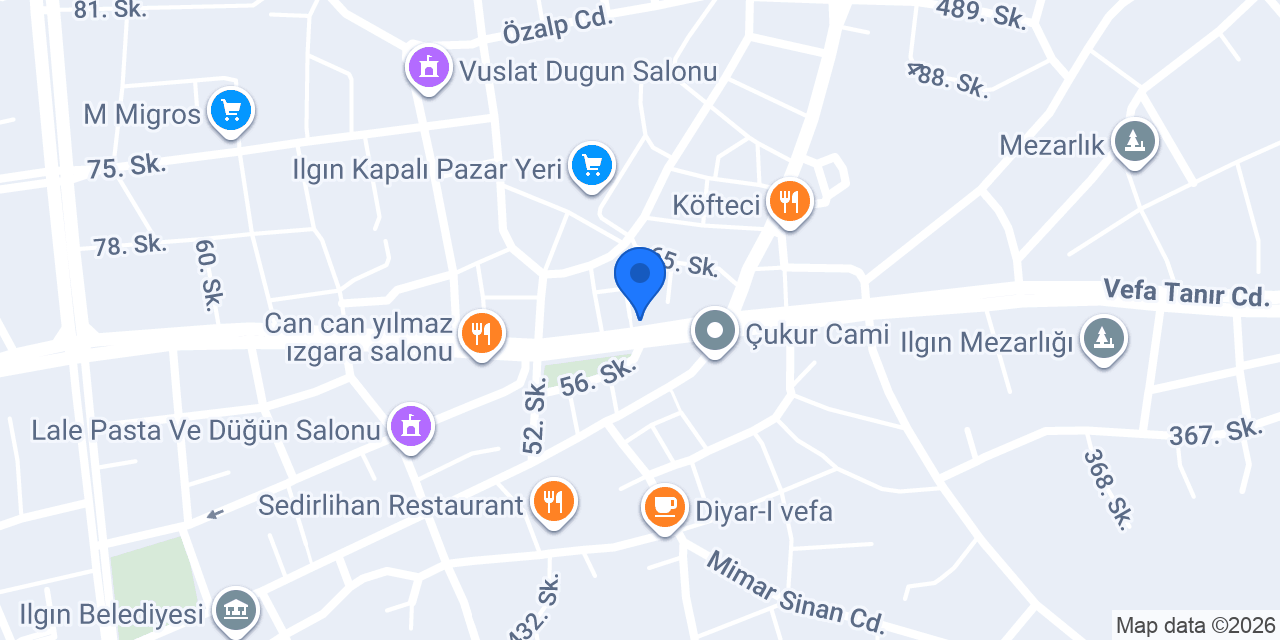Aybil Bilgisayar Ltd.Şti. konumu