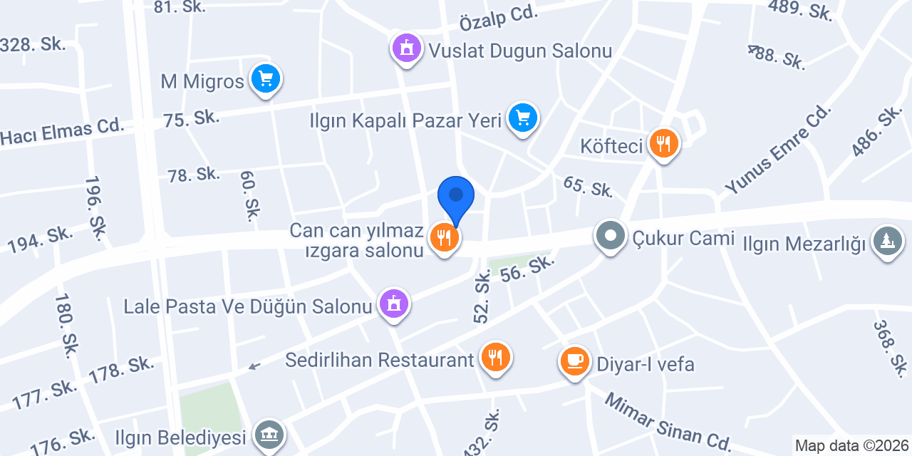 Ilgın Sürücü Kursu konumu