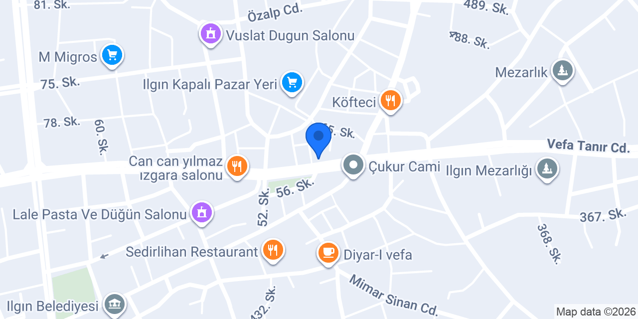 Vedat Av Bayi konumu