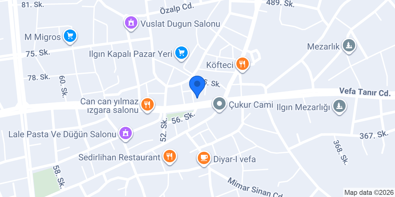 ATÇEKEN TİCARET İNŞAAT konumu
