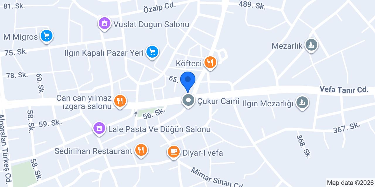 Sağlık Ocağı konumu