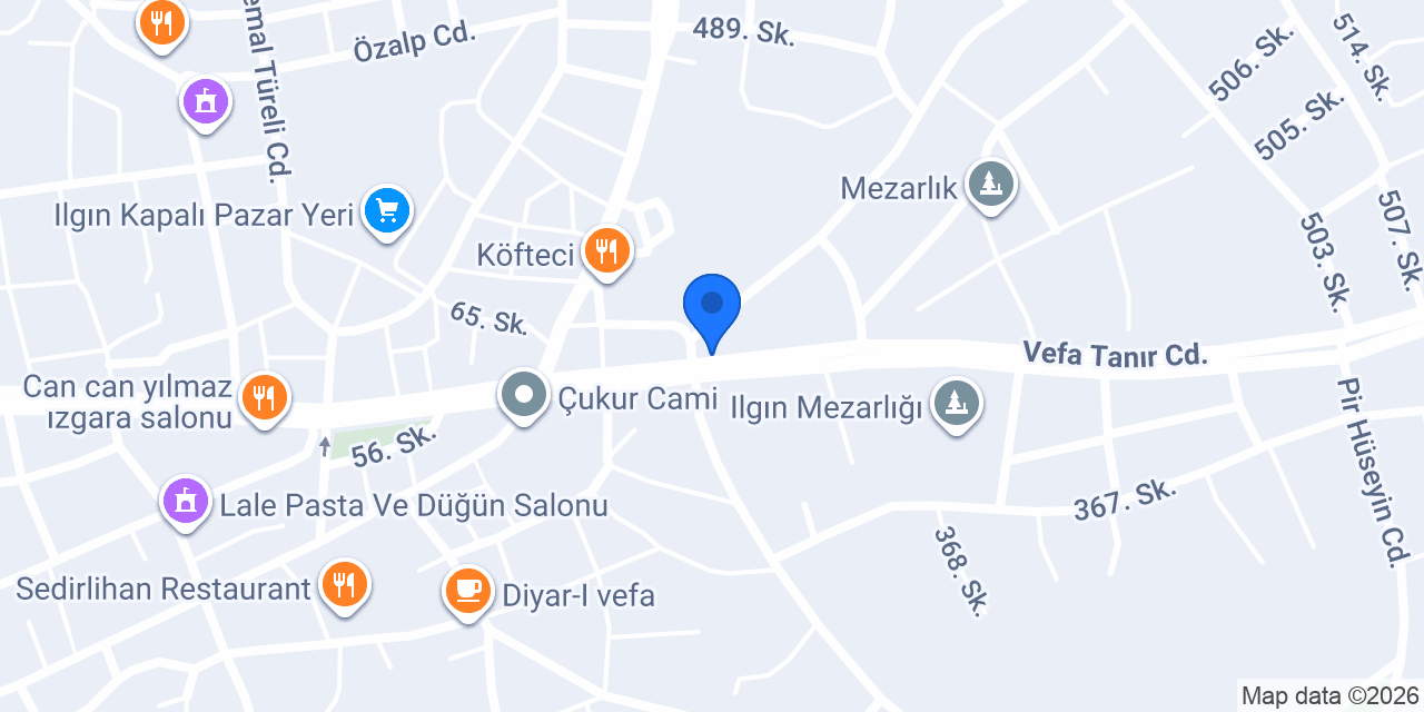 Gizem Çiçekçilik konumu