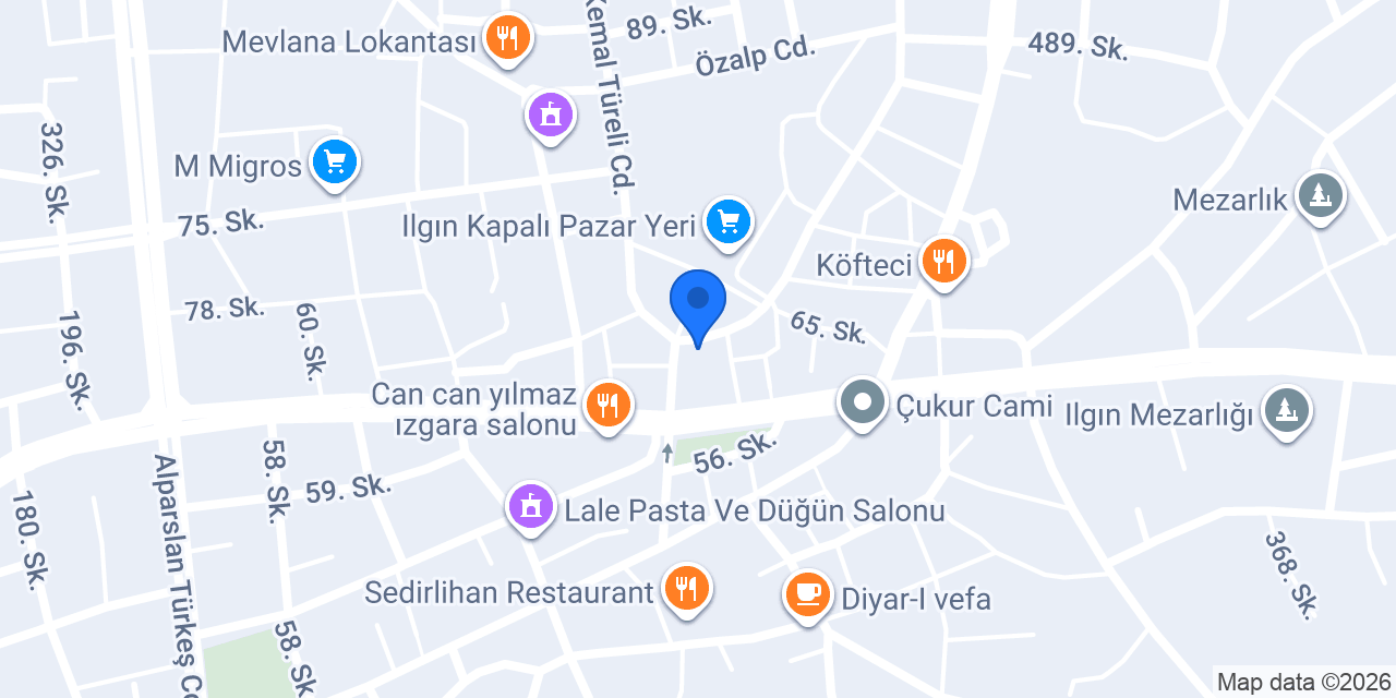 ÇINAR GRUP İNŞAAT konumu
