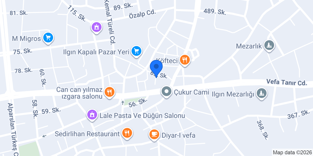 OZDEMİR ELEKTRONIK konumu