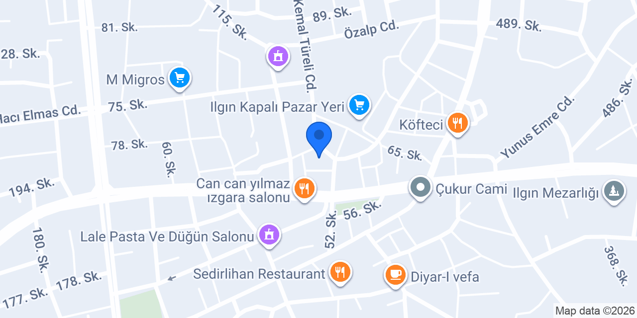 Ilgın Reklam konumu