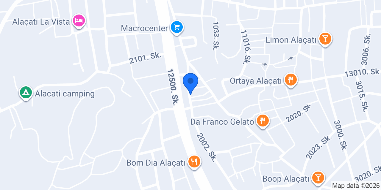 6 ODA ALAÇATI konumu