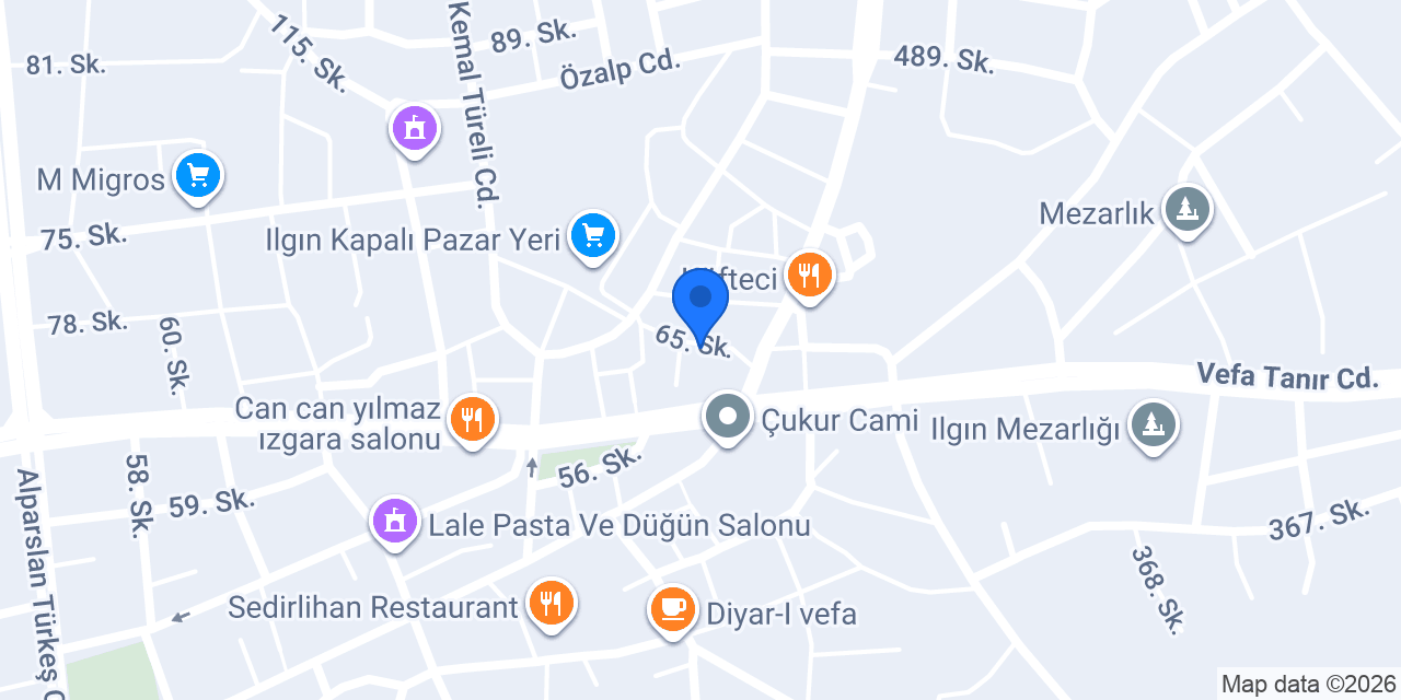Sigorta Win Ilgın şubesi konumu