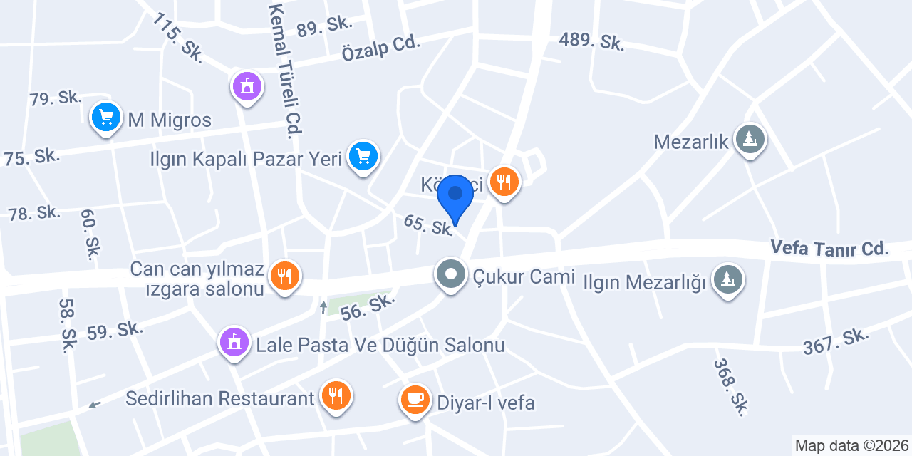 AHSEL TURİZM konumu