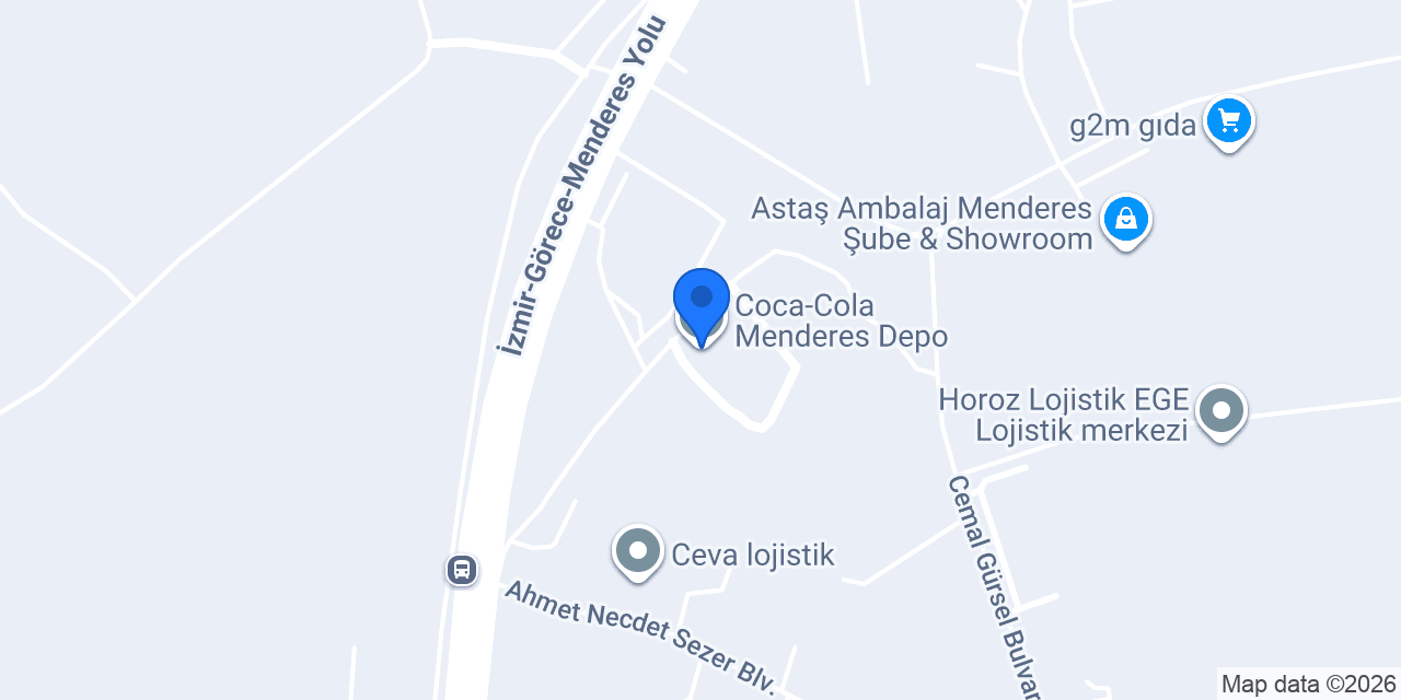 Coca-Cola Menderes Depo konumu