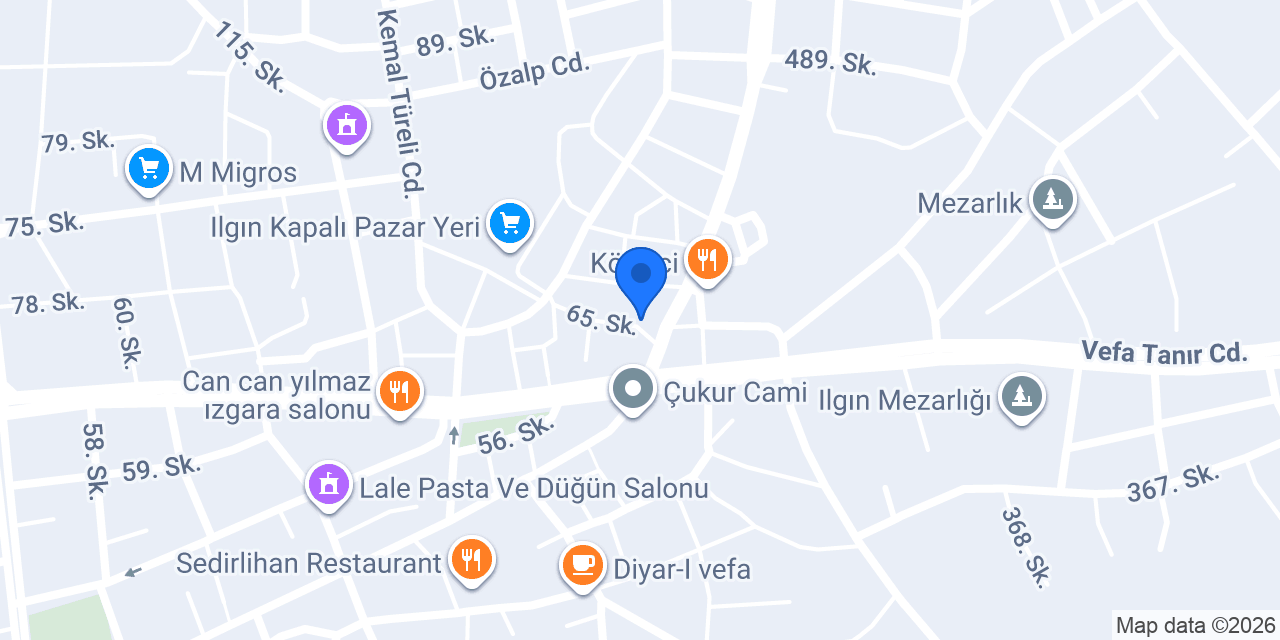İstanbul Halı Mobilya konumu