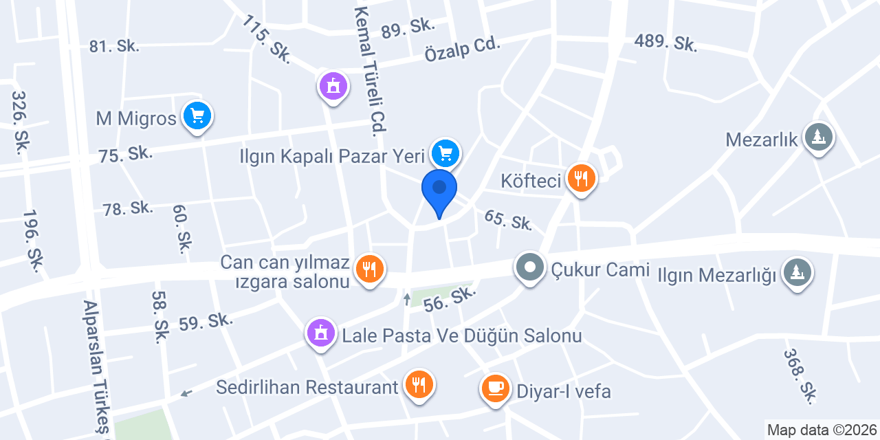EKİZ IZGARA SALONU konumu