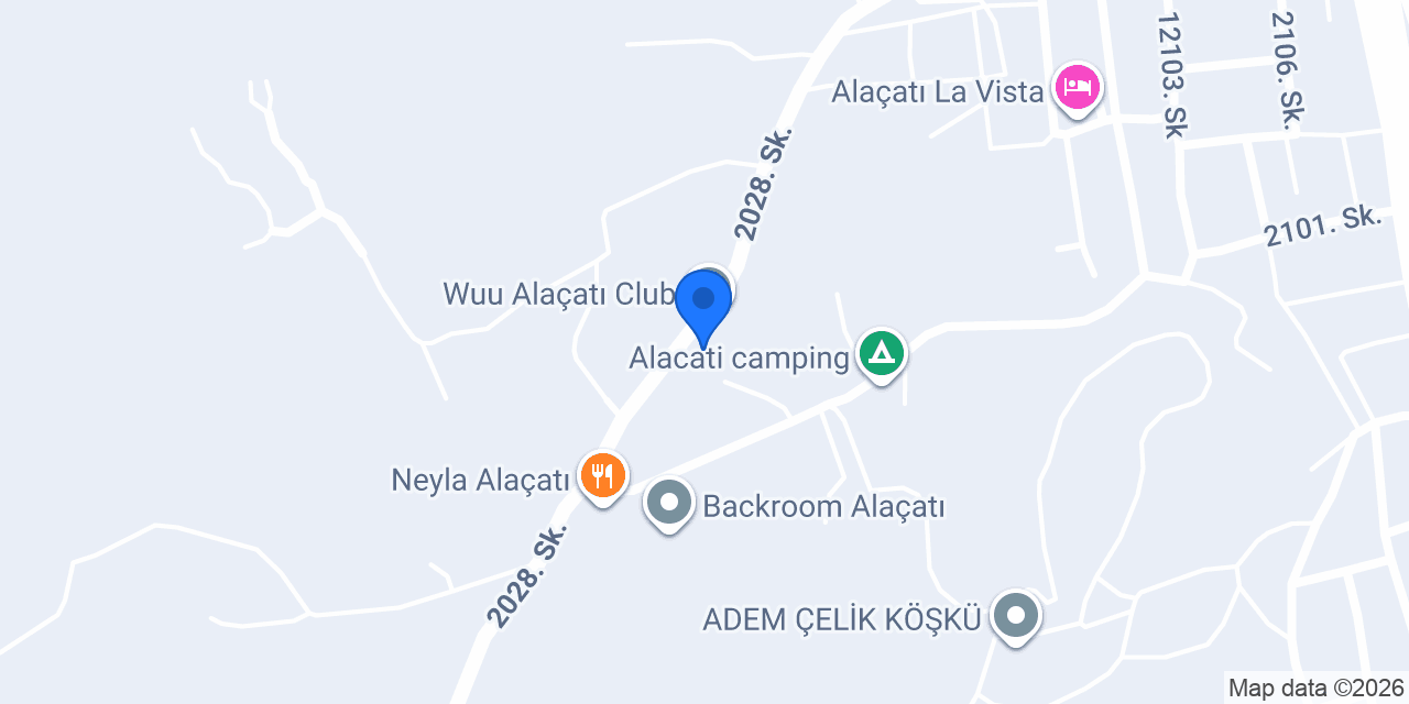 Bedevi Alaçatı konumu