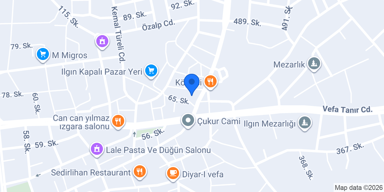 USTA Dönerci konumu