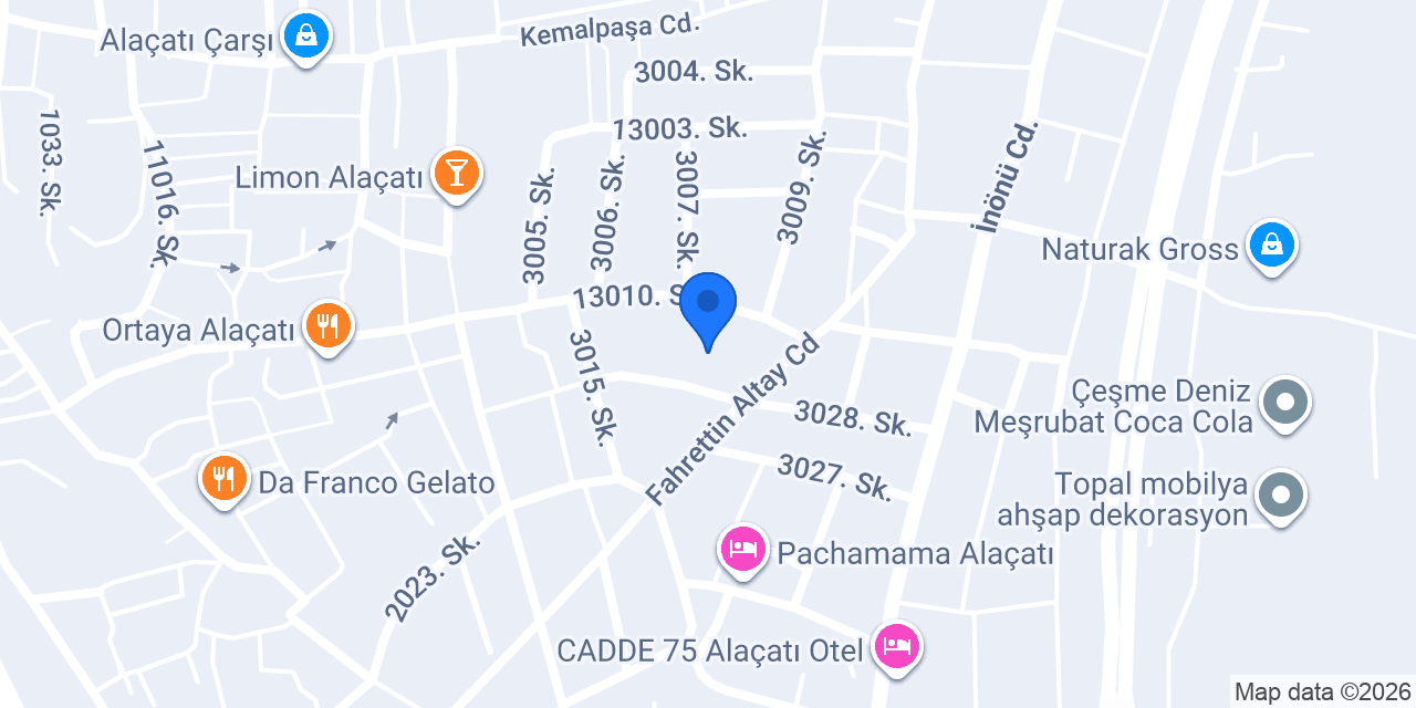 Hayal Kahvesi Alaçatı konumu