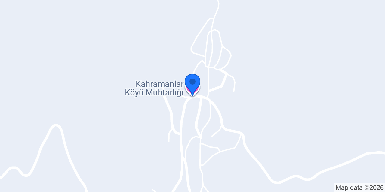 Kahramanlar Köyü Muhtarlığı konumu