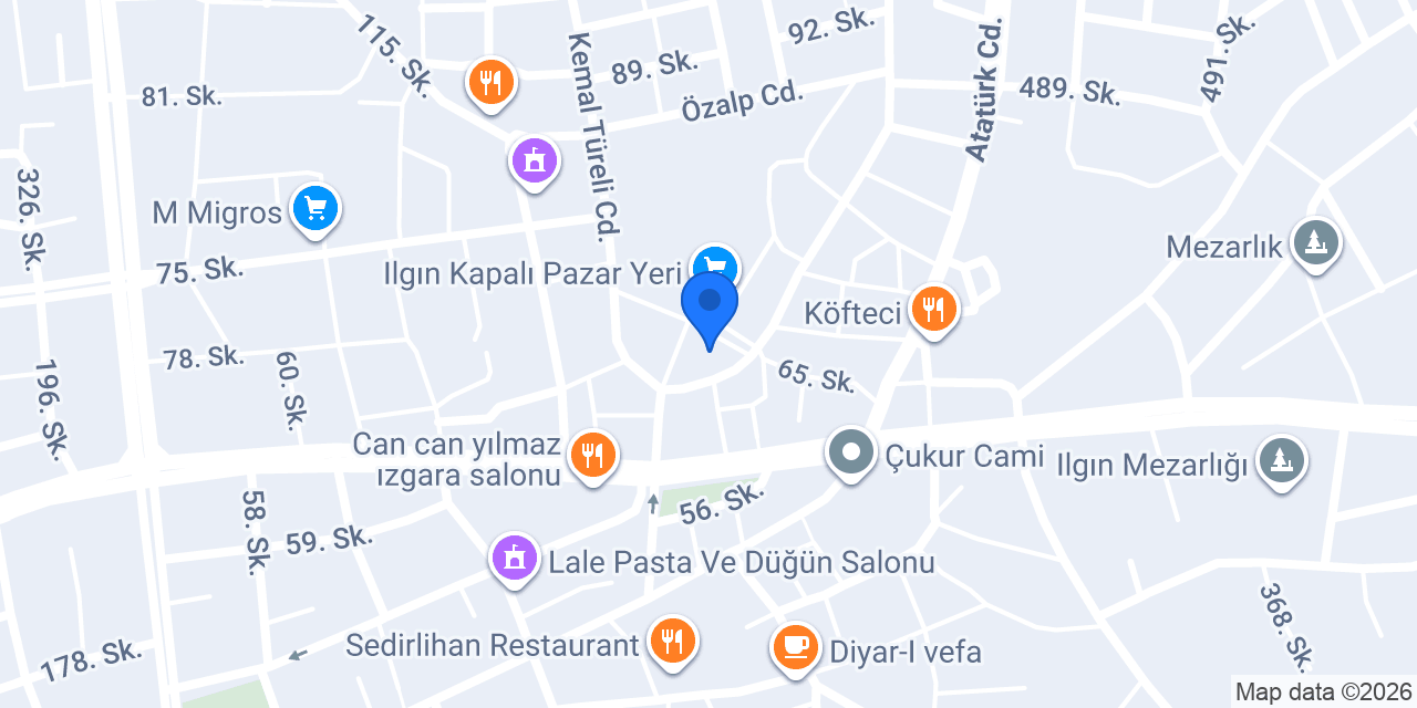 Bircan Yapı Malzemeleri konumu