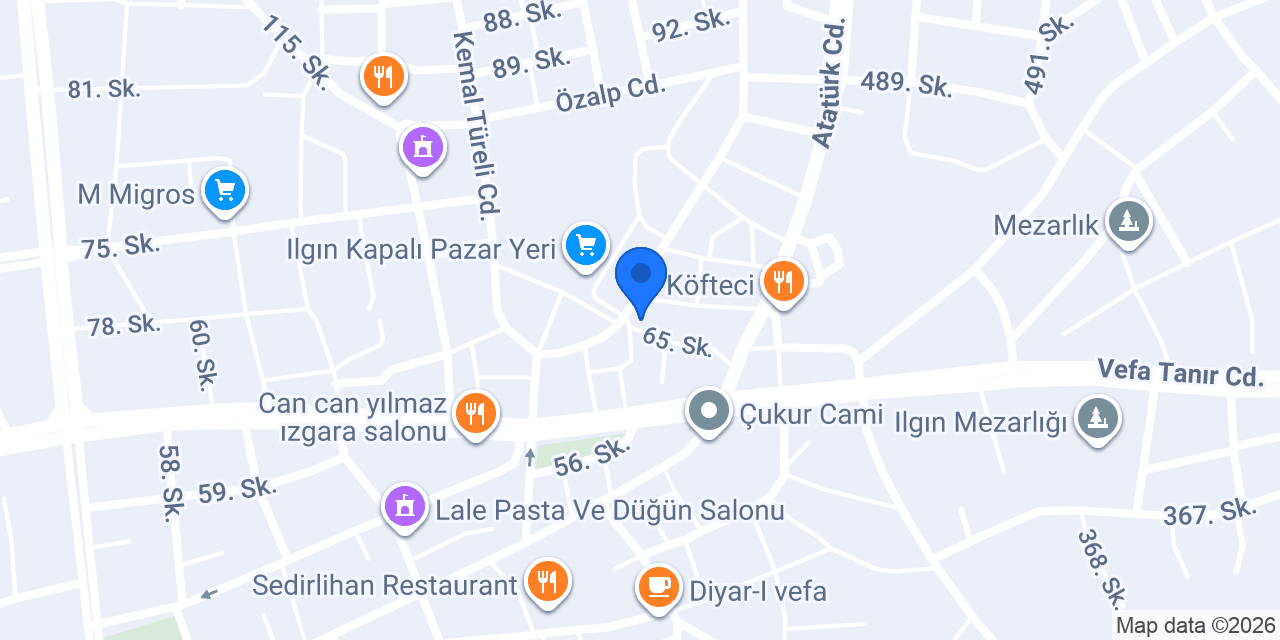 Osmanlı Kasabı konumu