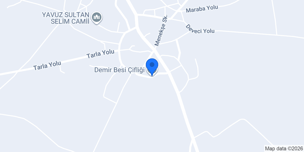 Demir Besi Çifliği konumu