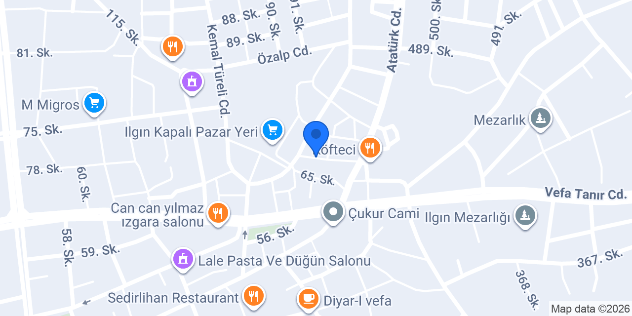 TURUNÇ ELEKTRİK konumu