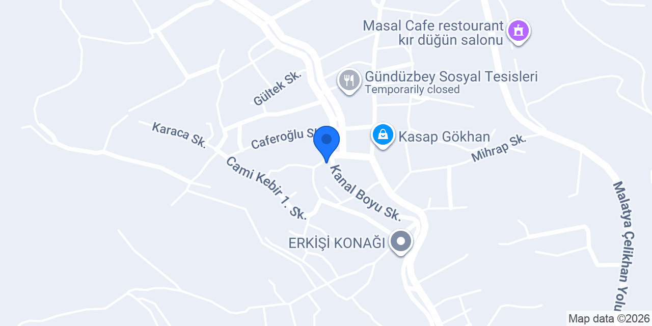 Kasap mesut Gündüzbey konumu