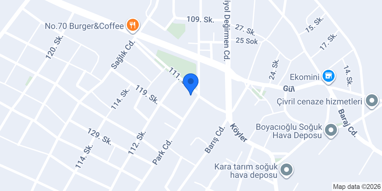 Keyf-i Alem Kafe konumu
