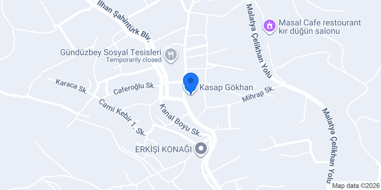 Kasap Gökhan konumu
