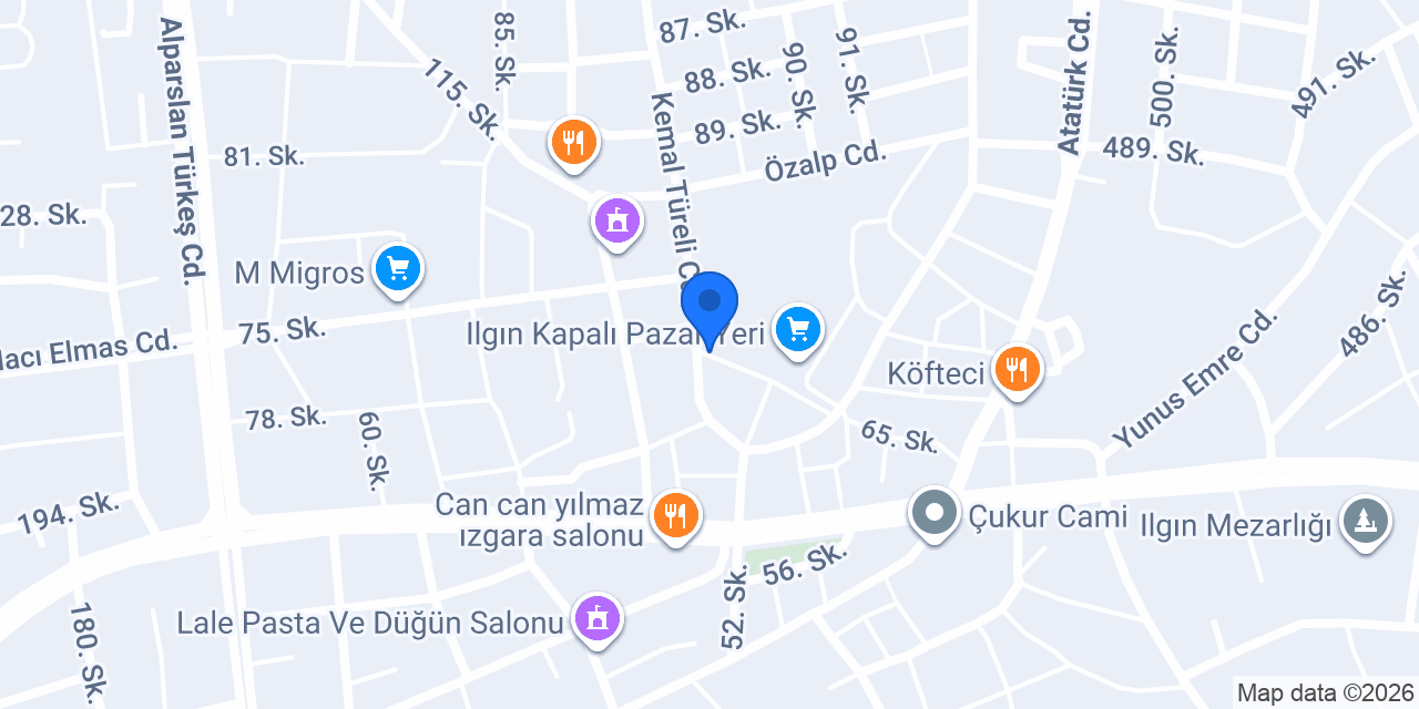 Pantoloncu Yunus Birsen konumu
